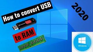 How To Use USB Flash Drive as a RAM on Windows 10 [2020]