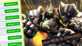 so i played REINHARDT ONLY for a day...