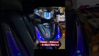 #future #wave125 Bi Black mini 2.0 #akshop #viral #trending #led