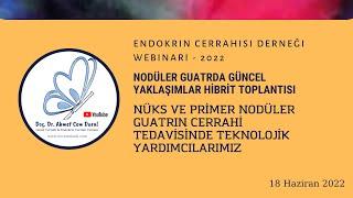 Hekimlere Yönelik - ECD Hibrit Toplantı Nodüler Guatr Cerrahisinde Yardımcı Gereçler