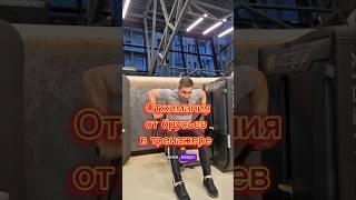 Отжимания в тренажере #топ #тренер #тренды #deadlift #sports ##motivation #benchpress #squat #худеть