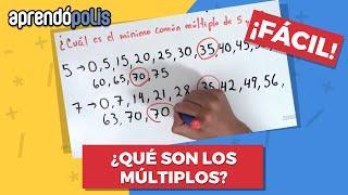 ¿Qué son los múltiplos?