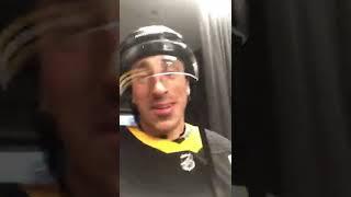 Be careful with your phone around Brad Marchand   | #shorts