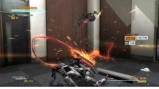 METAL GEAR RISING  REVENGEANCE hidden blade wolf fight