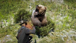 RDR 2 - Epic Animal Attacks & Ragdolls Compilation [Euphoria Physics]