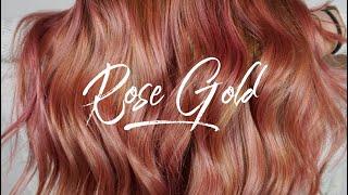 Rose Gold || Hair Tutorial