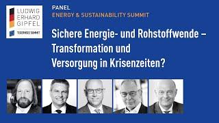 Sichere Energie- und Rohstoffwende – Transformation und Versorgung in Krisenzeiten?