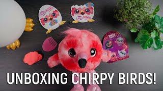 Zuru Pets Alive Chirpy Birds! Mystery Plush Toy Unboxing