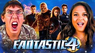 IT'S CLOBBERIN' TIME! First Time Watching Fantastic Four (2005) [Movie Reaction]