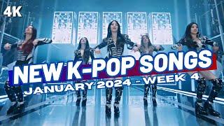 NEW K-POP SONGS | JANUARY 2024 (WEEK 4)