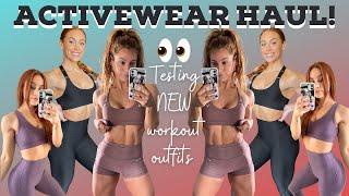 ACTIVEWEAR HAUL | TRYING NEW WORKOUT CLOTHES! 