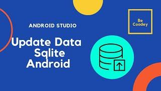 How to update data sqlite database using Android studio.