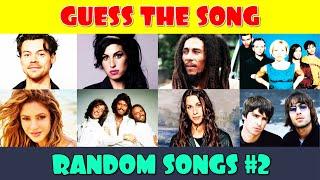 Guess the 50 Random Songs (Part 2) | Music Quiz