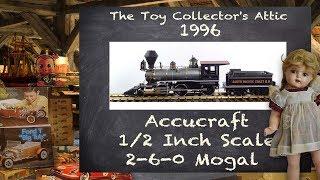 Accucraft's second brass locomotive - 3 foot gauge Baldwin 2-6-0 Mogal