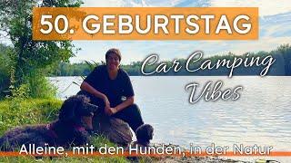 50. Geburtstag | Alleine, mit den Hunden, im Wald | Car Camping Vibes & eine kleine Überraschung!