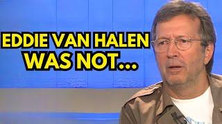 Eric Clapton Break Silence About Eddie Van Halen