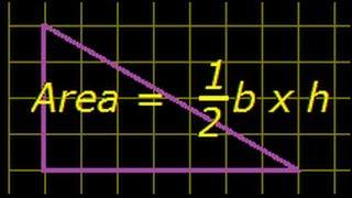 Area of right angled triangle - Derivation of Formula| Mensuration CBSE