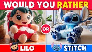 Would You Rather - Build Your Dream House  Lilo & Stitch Edition