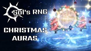 ALL UPCOMING CHRISTMAS AURAS | Roblox Sol's RNG