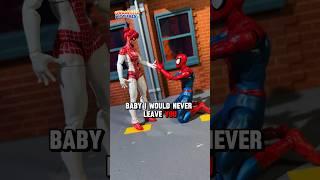 Spider-Man cheats on MJ  Marvel Stop Motion #figures #stopmotion #marvel #comedy #funny