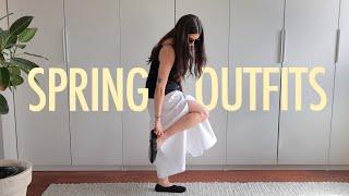 WEARABLE SPRING OUTFIT IDEAS 2024 | Minimal Fashion | Uniqlo, COS, WConcept, Acne Studios, Margiela