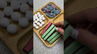 Satisfying ASMR ~ Filling platter with sweets 