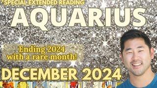 Aquarius December 2024 - EPIC NEW PATH COMES JUST IN TIME!  Tarot Horoscope