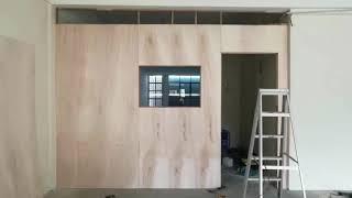 Wood Partition #DIY