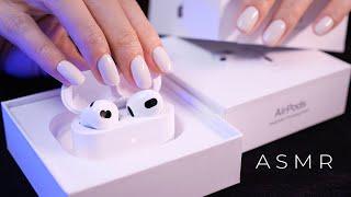 Could AirPods ASMR Sound This Good? AirPods 3 Unboxing (No Talking)