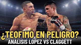 TEOFIMO LOPEZ VS STEVE CLAGGETT / ¿Habrá sorpresa? / Análisis y predicción