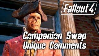 Fallout 4 - Companion Swap Unique Comments (Hancock)