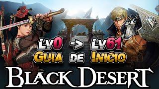 BLACK DESERT GUIA de INICIO pasos lv 0 a lv 61