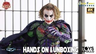 Hot Toys The Dark Knight The Joker(Batman Imposter Ver.) Artisan Edition MMS752AE Hands on& Unboxing