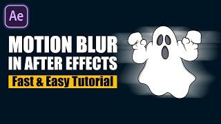 Easily create a motion blur in after effects