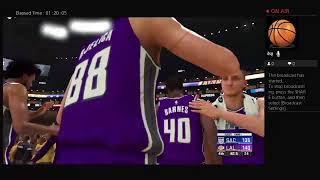 NBA 2K20. NBA Playoffs. Kings @ Lakers. Game 1. First Round. PS4 Gameplay.