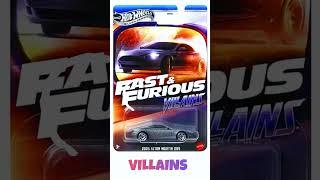 Shorts - Hot Wheels Silver Label Series Fast & Furious Villains.