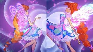 BUTTERFLIX TRANSFORMATION SEASON 7 VS SEASON 8 COMPARISON | WINX CLUB - SEASON 7 VS SEASON 8