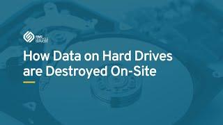 How Data on Hard Drives Are Destroyed