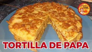PRUEBA ESTA RICA RECETA | TORTILLA DE PAPA | APRENDIENDO A COCINAR COMO MAMÁ