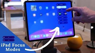 iPad Tips for Seniors: How to Set Up iPad Focus Modes