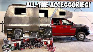 Building The Worlds Craziest Overlanding Camper Truck - Winches, Generators, & Solar!