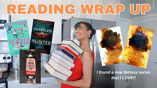 EVERY BOOK I READ IN JUNE ️ ~monthly reading wrap up~ (new fave authors, romance, fantasy & more!)