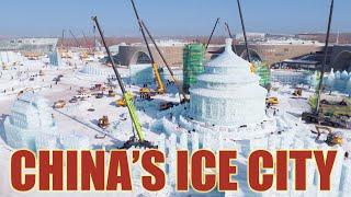 Harbin Ice & Snow World | Building China's MASSIVE Ice City.