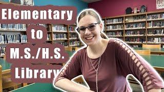 What to Expect for Librarians Moving from Elementary to Middle/High School