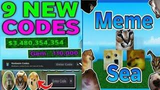 UPDATEMEME SEA CODES SEPTEMBER 2024 | ROBLOX SECRET CODES MEME SEA CODES 2024