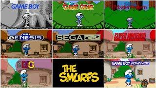 The Smurfs [1994] GB vs GG vs SMS vs Genesis vs SNES vs DOS and others (Version Comparison)