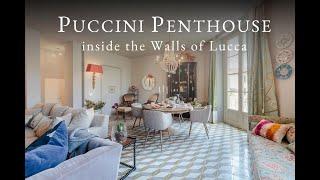 PUCCINI PENTHOUSE WITH TERRACE INSIDE LUCCA