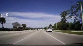 Driving from HealthPark Medical Center to Publix in Fort Myers, Florida