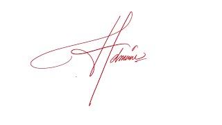 A - Creative signature design ideas