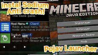 New!! Cara Terbaru Instal Sodium Versi 1.21.1 Di Pojav launcher Anti Crash!! work 100%!!